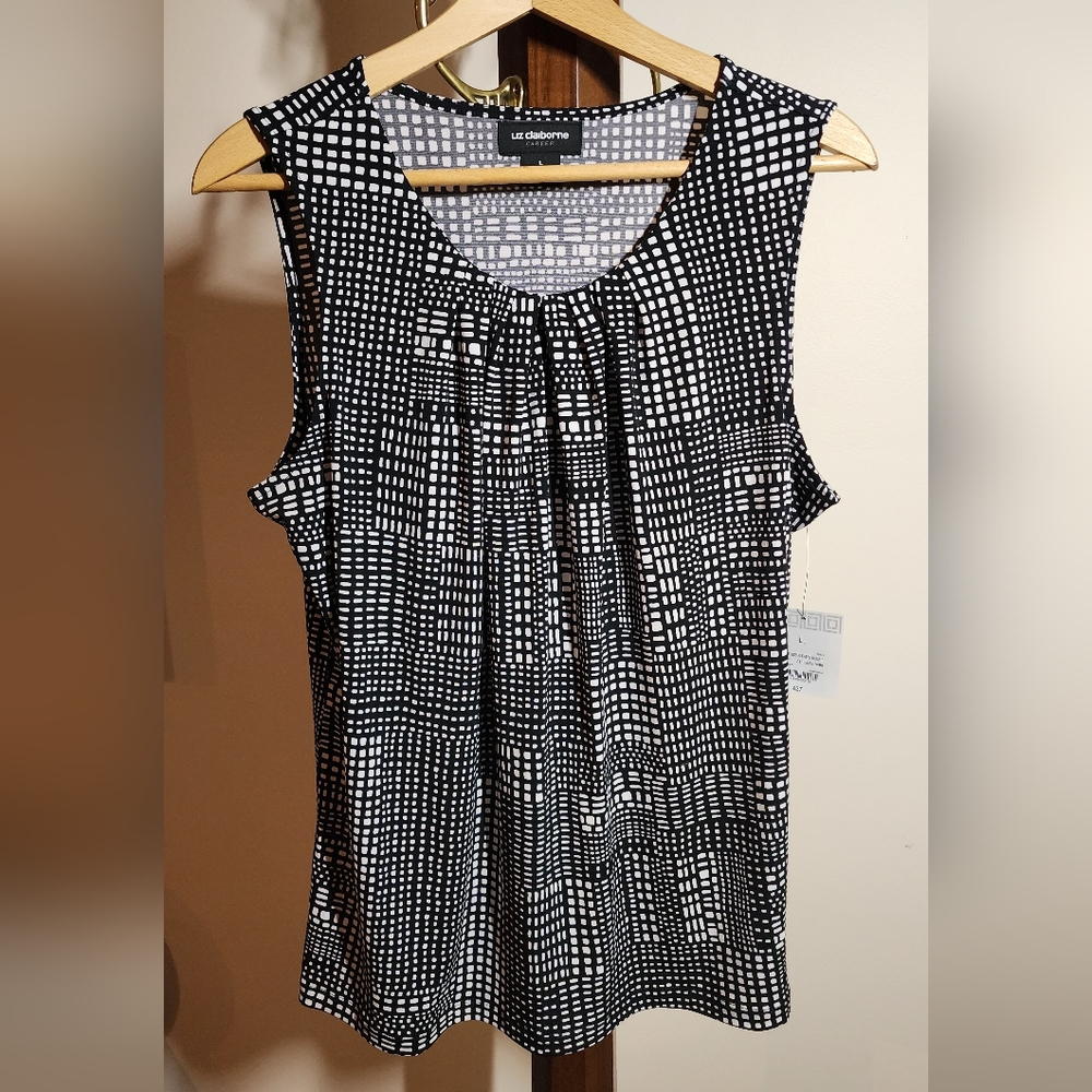 Liz Geometric office shirt